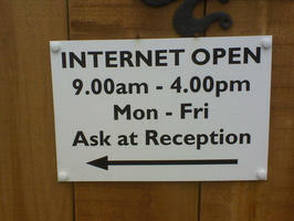 Internet opening times